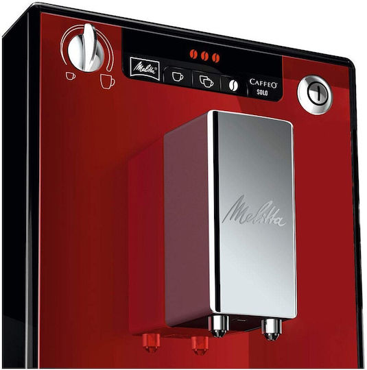 Melitta Solo Automatic Espresso Machine 1400W Pressure 15bar Red