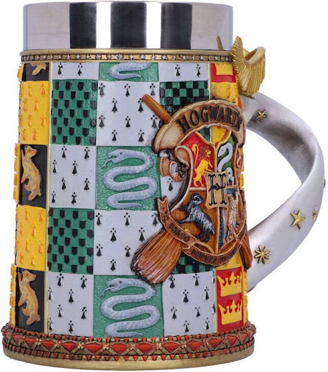Nemesis Now Tankard Golden Snitch Κούπα Κεραμική Πολύχρωμη 600ml