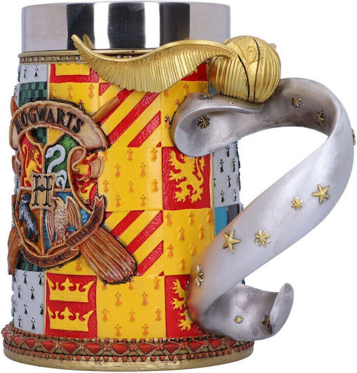 Nemesis Now Tankard Golden Snitch Κούπα Κεραμική Πολύχρωμη 600ml