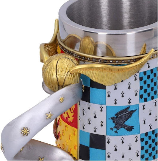 Nemesis Now Tankard Golden Snitch Κούπα Κεραμική Πολύχρωμη 600ml