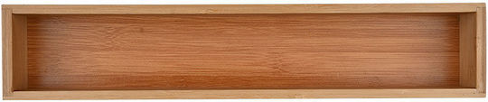 Estia Μεμονωμένη Θήκη Bamboo Essentials Ξύλινη 8x38x7εκ. Μπεζ