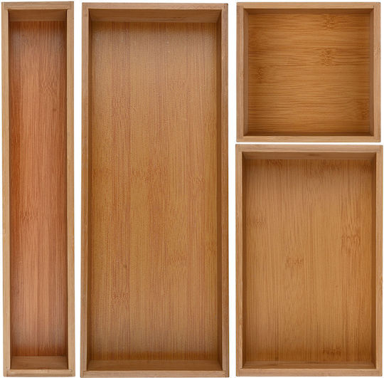 Estia Μεμονωμένη Θήκη Bamboo Essentials Ξύλινη 15x23x7εκ. Μπεζ