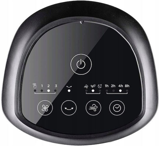 Black & Decker BXEFT50 Ανεμιστήρας Πύργος 50W με Τηλεχειριστήριο Μαύρος