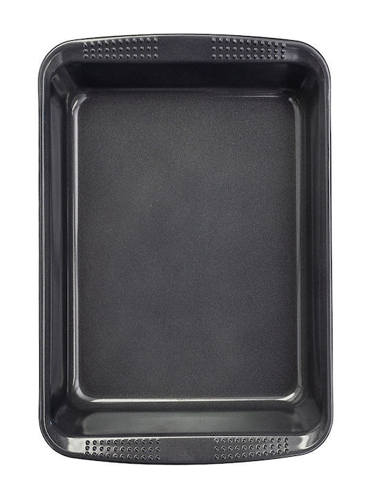 Estia Graphite Aluminum Rectangular Baking Pan with Non-stick Coating 25x35cm