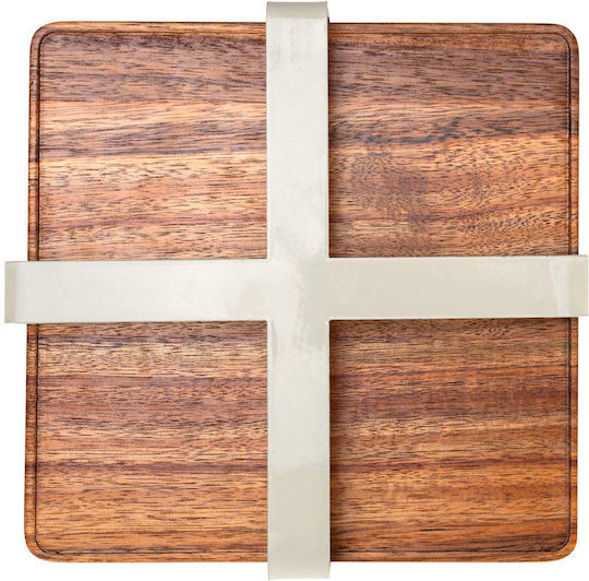 Estia Metallic Napkin Holder Allure Brown 19.5x19.5cm 01-24765