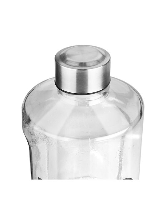 Glass Bottle 900ml Metal Lid