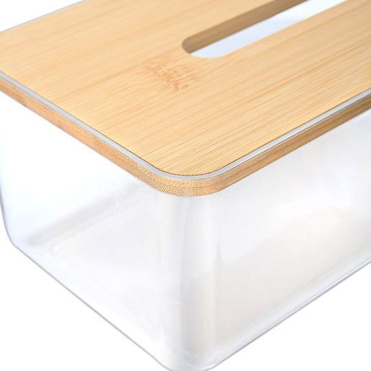 Suport Pentru Șervețele Bambus 23x13x10cm