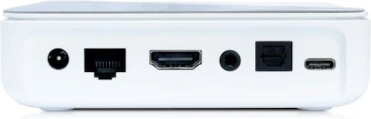 Homatics TV-Box Box R 4K Plus 4K UHD mit WiFi 4GB RAM und 32GB Speicherplatz mit Betriebssystem Android
