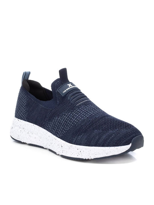 Πάνινα Ανδρικά Slip-On Μπλε