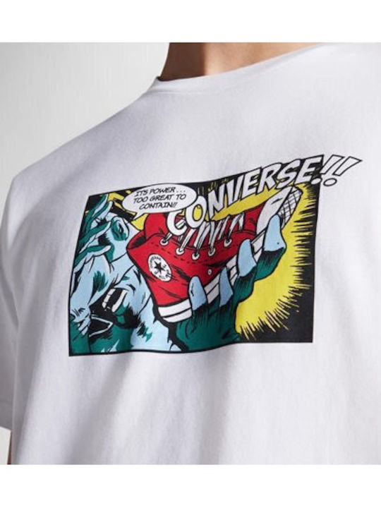 Comic T-shirt White