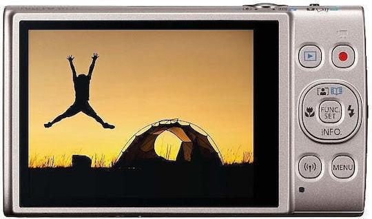 Canon Ixus 285 HS Kompaktkamera 20.2MP Optischer Zoom 12x Silber Silber