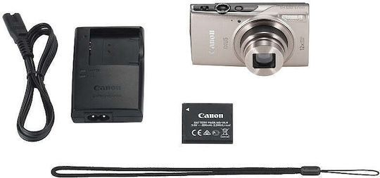 Canon Ixus 285 HS Kompaktkamera 20.2MP Optischer Zoom 12x Silber Silber