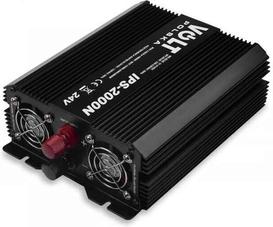 Kamar Invertor Auto Modificat Sine Wave 2000W pentru Convertirea 12V DC în 225V AC