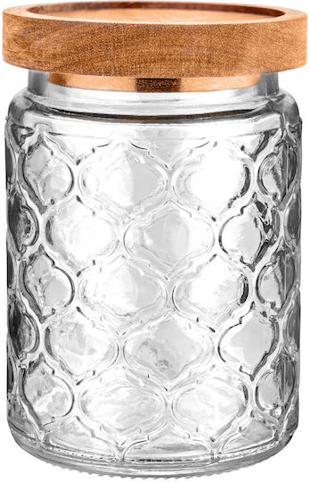 Estia ALLURE Vase Allgemeine Verwendung mit Deckel Glas Transparent 700ml Estia ALLURE Vase Allgemeine Verwendung mit Deckel Glas Transparent 700ml