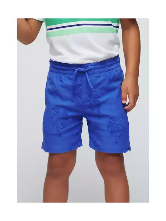 Mayoral Kids Shorts/Bermuda Fabric Blue