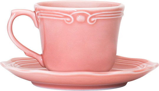 Estia Athénée Cup Coffee Porcelain Pink 200ml
