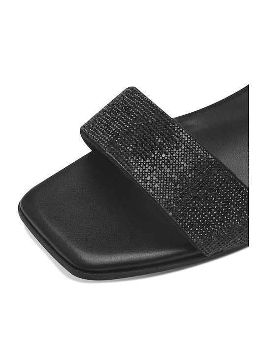 Sandalen Anatomisch mit Strass Schwarz