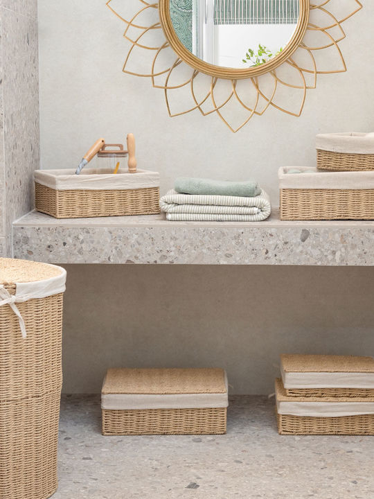 Estia Botanica Wooden Storage Box Beige 32x24x12cm 1pcs