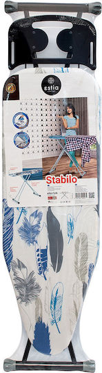 Estia Stabilo Bügelbretter Für Dampfbügeleisen Zusammenklappbar Bunt 120x42x75cm