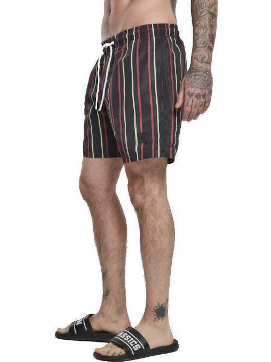 Costume De Baie Bărbați Pantaloni Scurți Midnightnavy Cu Dungi