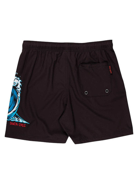 Santa Cruz Screaming Men's Swimwear Shorts Black