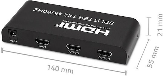 Qoltec HDMI Splitter 51797