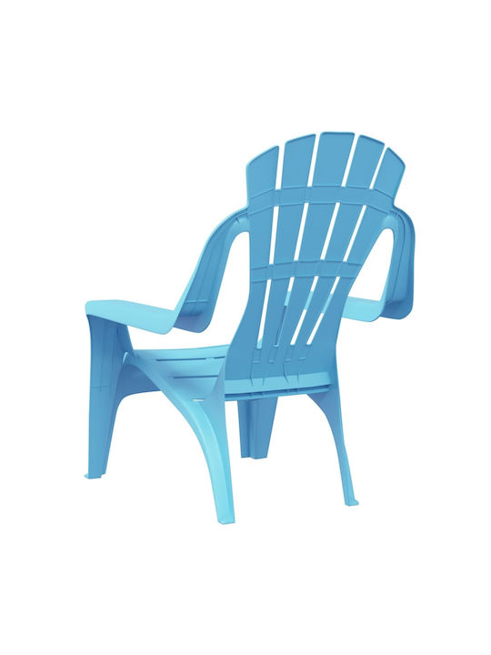 Outdoor-Stuhl Polypropylen Blue 2Stück 37x34x44εκ.