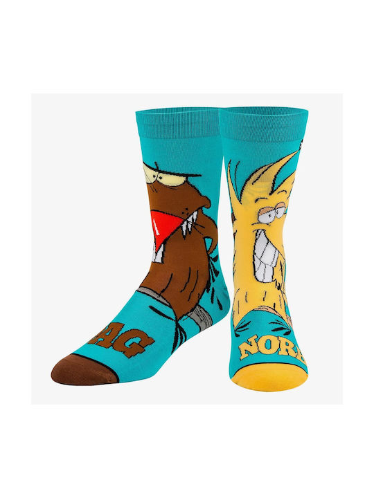 Odd Sox Men's Socks Teal