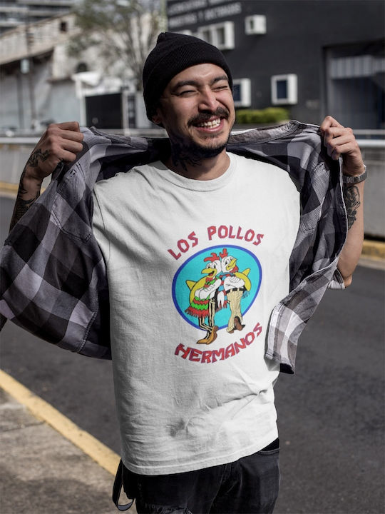 T-shirt Breaking Bad Λευκό