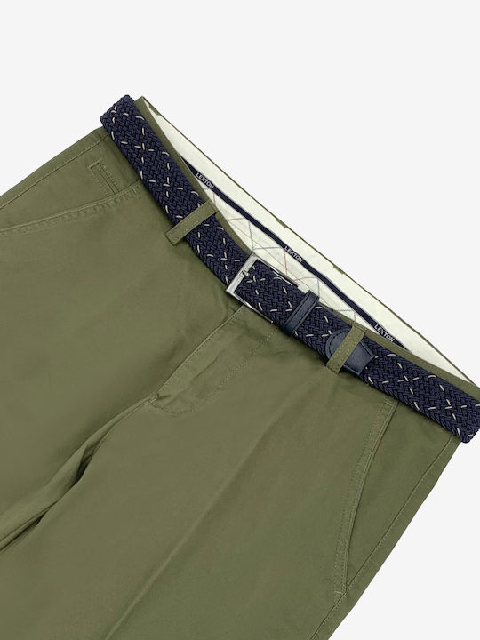 Lexton Men's Trousers Chino Olive