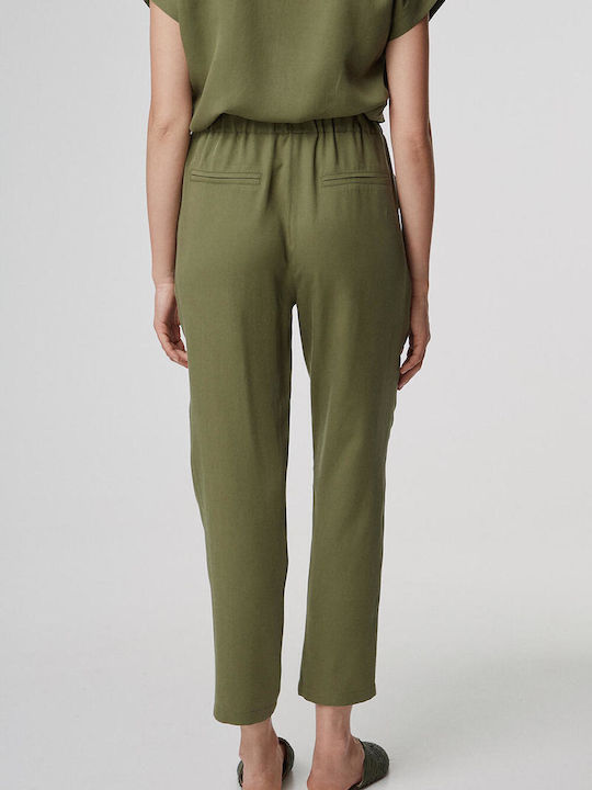 Bill Cost Femei Lenjerie Pantaloni cu Elastic Verde