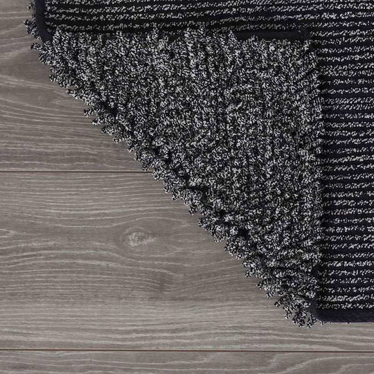 Sealskin Бански килим Памук Правоъгълена Misto 294613619 Черно 60x90бр