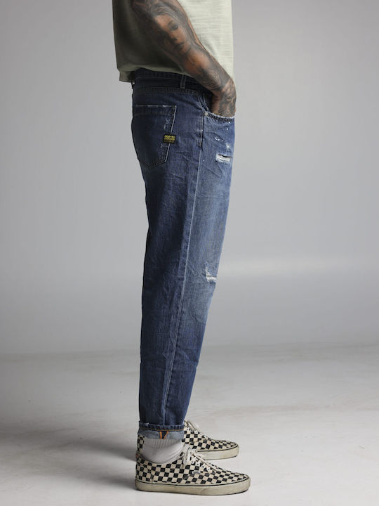 Ανδρικό Παντελόνι Τζιν με Slim Εφαρμογή Denim