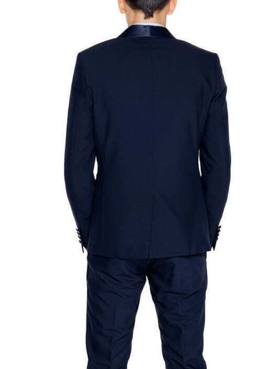 Antony Morato Men's Summer Suit Jacket Blue