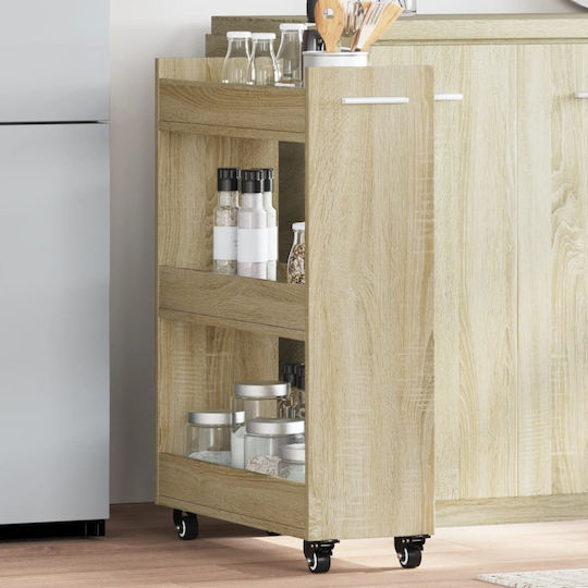 vidaXL vidaXL Lebensmittelregal Braun