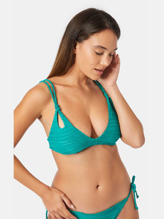 Minerva Bikini Τριγωνάκι Πρασινο