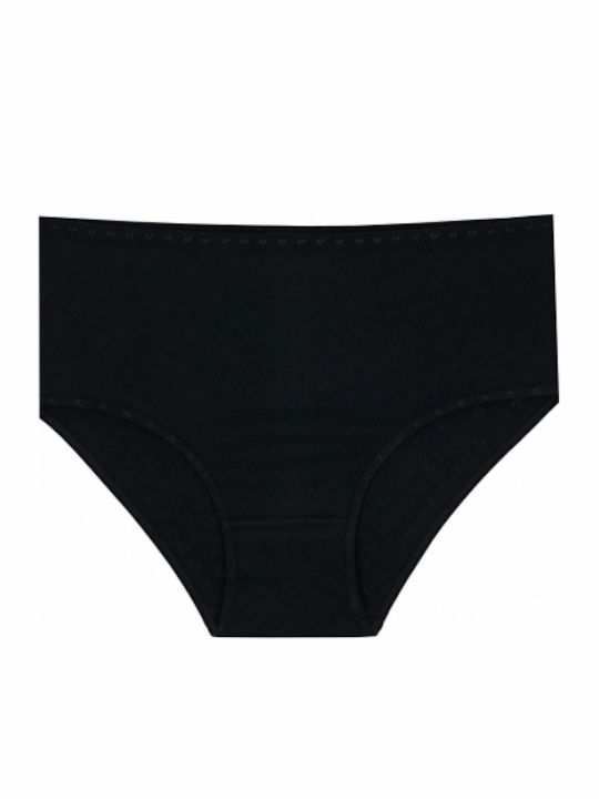 Βαμβακερά Γυναικεία Slip 3Pack Μαύρο