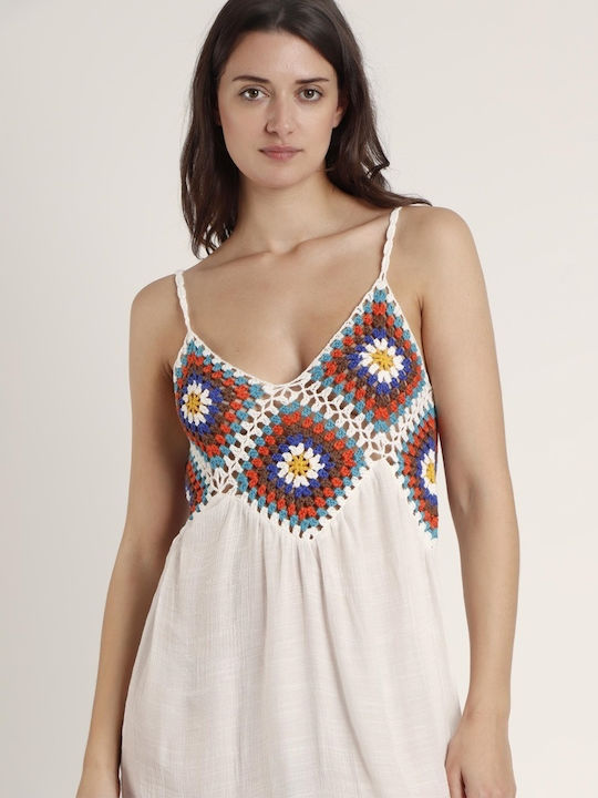 Admas Γυναικείο Φόρεμα Θάλασσας-beachwear Regular Fit 19819-1