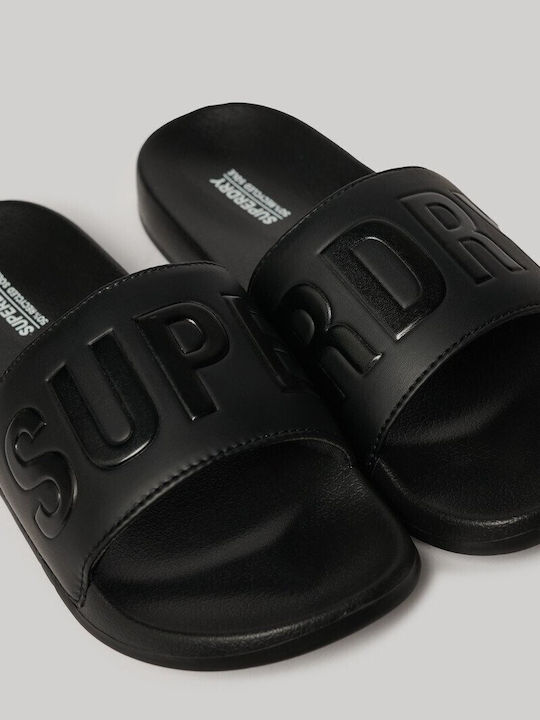 Superdry Men's Slides Black