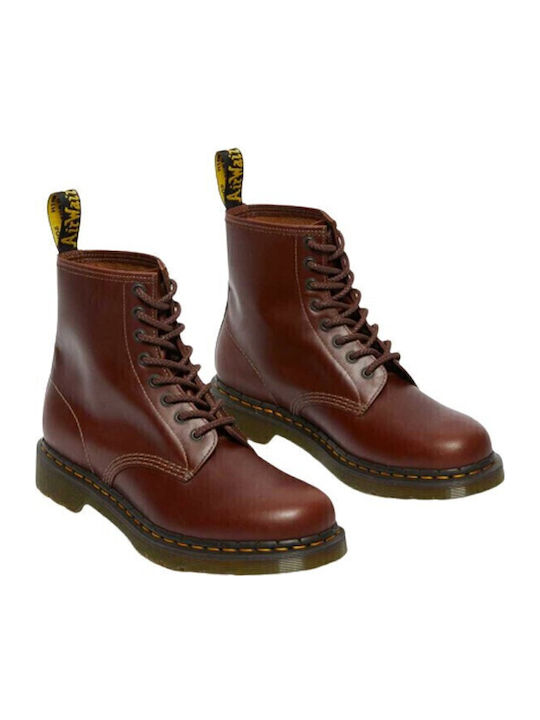 8 Eye Boot 1460 Δερμάτινα Καφέ Αρβυλάκια