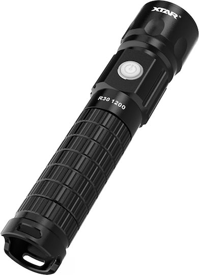 XTAR Rechargeable Flashlight LED IPX6 with Maximum Brightness 1200lm