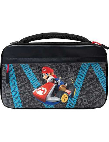 PDP Case Mario Kart Glow Υφασμάτινη Θήκη Μεταφοράς για Κονσόλα Switch Μαύρη