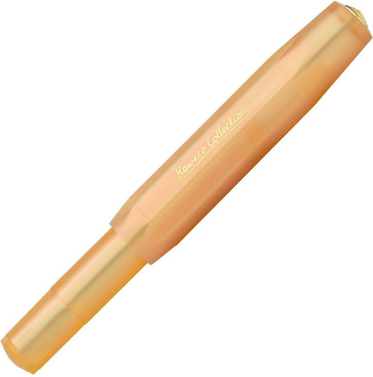 Kaweco Collection Πένα Γραφής Fine Πορτοκαλί με Μπλε Μελάνι