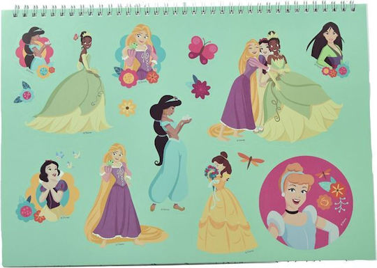 Gim Drawing Pad Disney Princess 1pcs