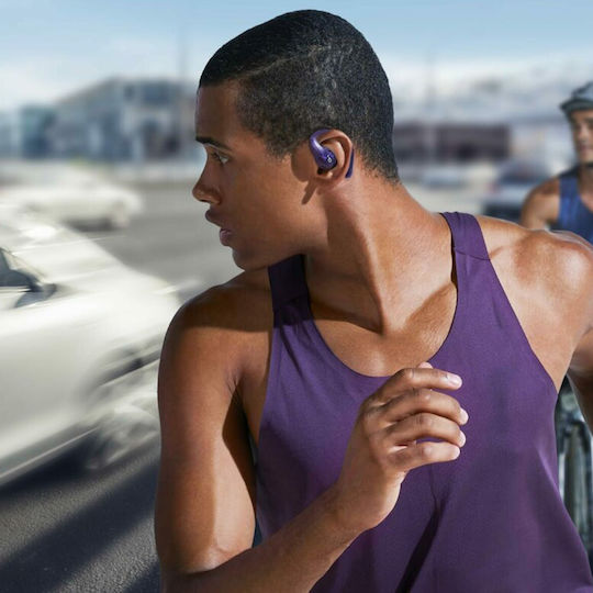 Anker AeroFit Pro Earbud Bluetooth Handsfree Earphones with Sweat Resistance and Charging Case Purple