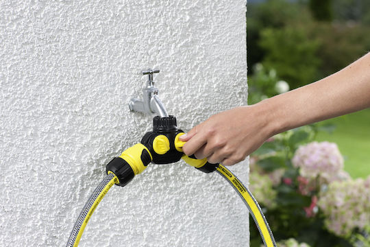 Karcher 2.645-199.0 Διανομέας Ποτίσματος 2 Εξόδων με Διακόπτη Μαύρο
