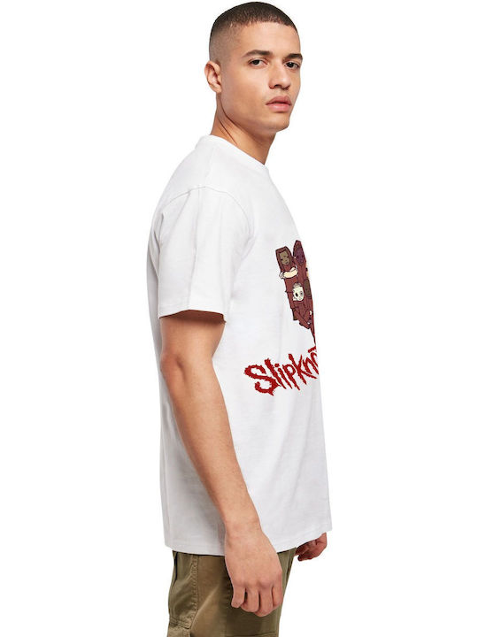 Rock Avenue T-shirt Slipknot White