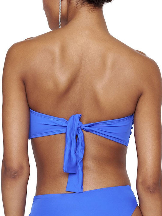 Bluepoint Triangle Bikini Top Blue