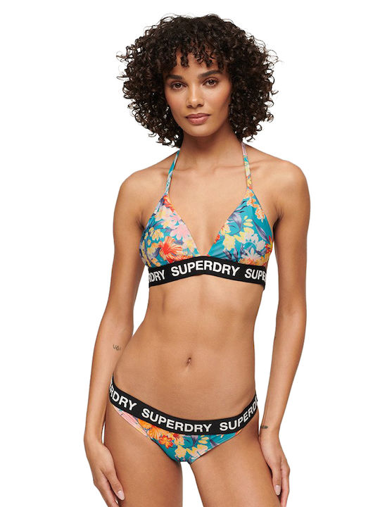 Triangle Bikini Top Multicolour