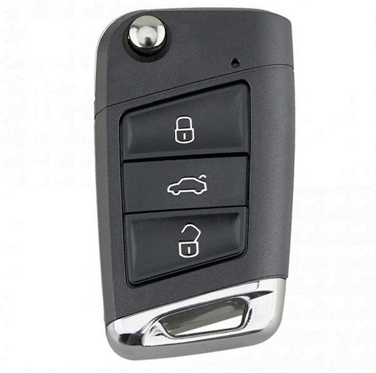 Klappbar mit 3 Tasten für Auto / Sitz / Skoda / VW